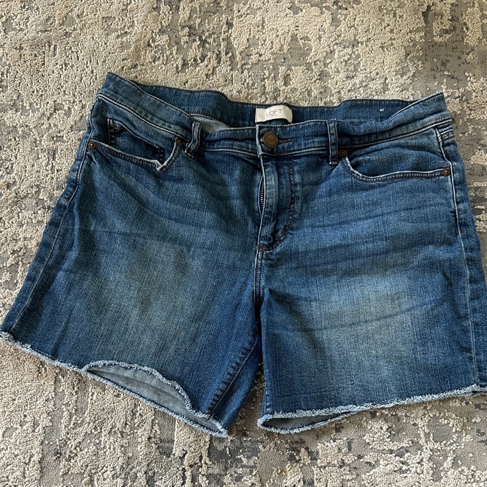 Casual Blue Denim Shorts